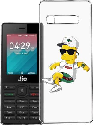 HANIRY Back Cover for Jio F220 / f220 mobile cover | BART SIMPSON CARTOON | Design | PNG_03