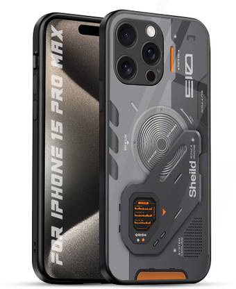QRIOH Glass Back Cover for Apple iPhone 15 Pro Max