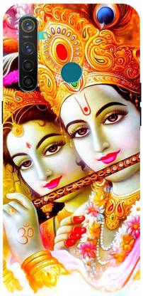 ADZIRE Back Cover for realme 5 Pro, RMX1971, RADHA, KISHAN, KRISHAN, JI, KANHAIYA