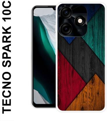 MOBECARE Back Cover for TECNO SPARK 10C WOOD, PATTERNS, TEXTURE, COOL, UNIQUE, FOR BOYS AND GIRLS