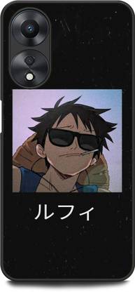 INTELLIZE Back Cover for OPPO A78 LUFFY ONE PIECE, LUFFY, ANIME, MONKEY D LUFFY, CARTOON