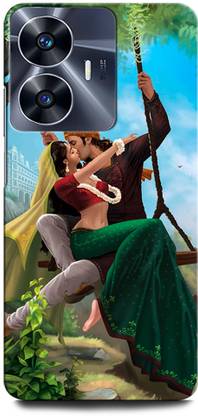 ORBIQE Back Cover for Vivo Y02T KRISHNA, LORD KRISHNA, VASUDEV, GOD, KRISHN KANHIYA, RADHA