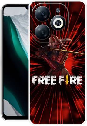 Indus Back Cover for Infinix Smart 8 Plus, Free, Fire, Player, Game, Fun