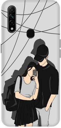 Zaplab Back Cover for Zaplab Back Cover for OPPO A31, CPH2015 Boy and Girl In Love,Bestfriends