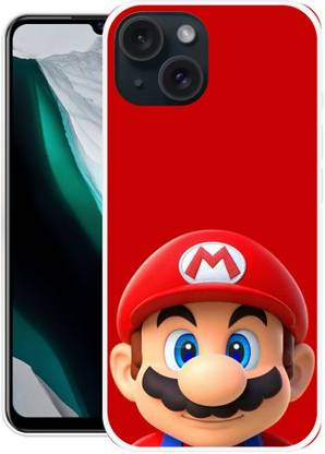 ADZIRE Back Cover for iPhone 15, SUPER, MARIO, BROS, GAME