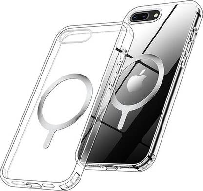 GETCOVER Back Cover for iPhone 7 Plus | Magnet Safe | Scratch-Resistant | Clear