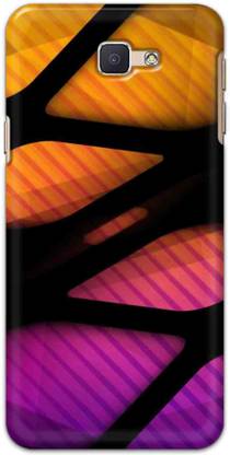 NDCOM Back Cover for Samsung Galaxy J5 Prime Yellow Orange Printed