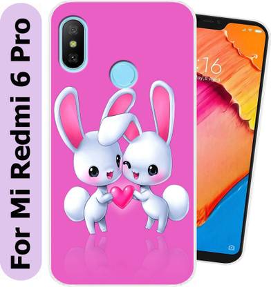 SmartGoldista Back Cover for Mi Redmi 6 pro