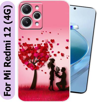 SmartGoldista Back Cover for Mi Redmi 12 4G