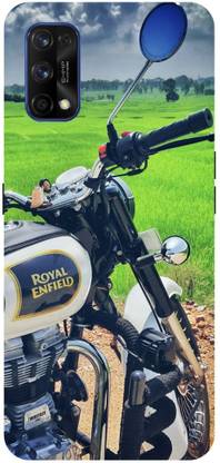 ADZIRE Back Cover for realme 7 Pro, RMX2170, ROYAL, ENFIELD, BULLET, BIKE, LOVER, RACER