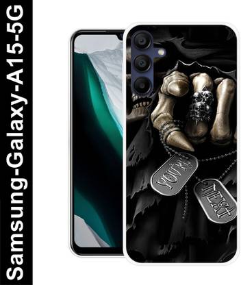 MD CASES ZONE Back Cover for Samsung Galaxy A15 5G/A156EZBPINS horror joker ghost face Silicon Back Cover