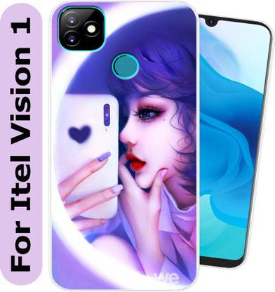 SmartGoldista Back Cover for Itel Vision 1