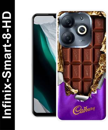 PLUSCASE HD MOVIES Back Cover for INFINIX SMART 8 HD, CHOCKLET, VALENTAI DAY, COUPLE LOVE, LOVE, HEART