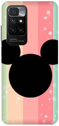 DIKRO Back Cover for REDMI 10 Prime, MICKEY, MOUSE, MINNIE, MOUSE, RAINBOW, LOVE
