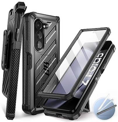 Supcase Back Cover for Galaxy Z Fold 5 5G with Built-in Screen Protector & Kickstand