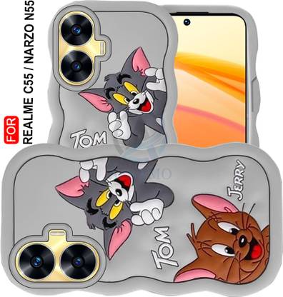 AESTMO Back Cover for Realme C55 / Narzo N55 5G