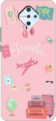 KHUWAL & SONS Back Cover for VIVO S1 PRO AEROPLANE, BUS, FLIGHT, TRIP