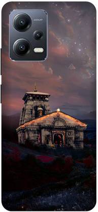 केसट्यूब Back Cover Redmi Note 12 5G,BABA KEDARNATH,KADARNATH,MAHDEV,MAHAKAL के लिए