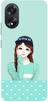 ADZIRE Back Cover for OPPO A38, CPH2579, CUTE, LOVELY, GIRL, BTS, GIRL