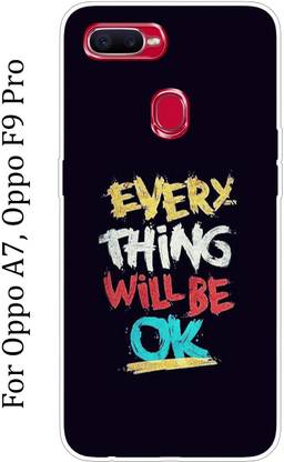 OPPO A7, OPPO F9 Pro Silicon Back Cover