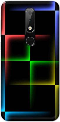 NDCOM Back Cover for Nokia 6.1 Plus Bright Flash Light Printed