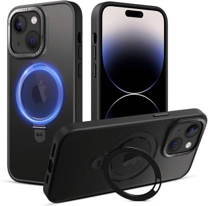 Caseex Back Cover for APPLE iPhone 15 Plus, CASEEX O-Stand Magnetic Back Cover For Apple iPhone 15 Plus