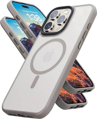 TYSSCHO Back Cover for Iphone 15 Pro Max Dual Layer Protection Drop Tested Slip Scratch Resistance