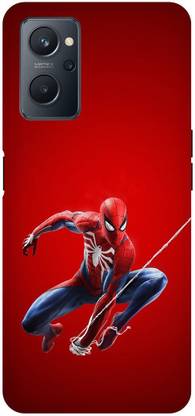 Zaplab Back Cover for OPPO A96, CPH2733 Spiderman Image Printed Back Cover