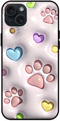 QRIOH Glass Back Cover for Apple iPhone 15 Plus