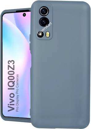 Coverskart Liquid Silicone Back Cover for IQOO Z3 5G, Silky-Soft Touch Full Body Protection Shockproof Case