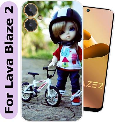 SmartGoldista Back Cover for Lava Blaze 2