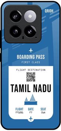 QRIOH Glass Back Cover for Mi 14