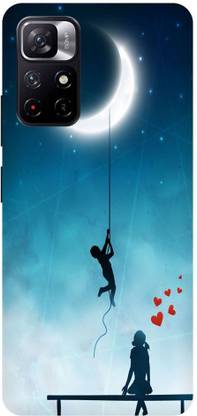 Bluvver Back Cover for POCO M4 Pro 5G, MZB0BGVIN, Printed Cute,Girl,Boy,Love Back Cover