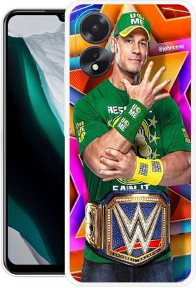 ORBIQE Back Cover for OPPO A38 JOHN CENA, WWE, BODYBUILDER, WRESTLEMANIA, WRESTLER