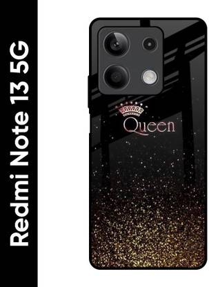 QRIOH Glass Back Cover for Redmi Note 13 5G