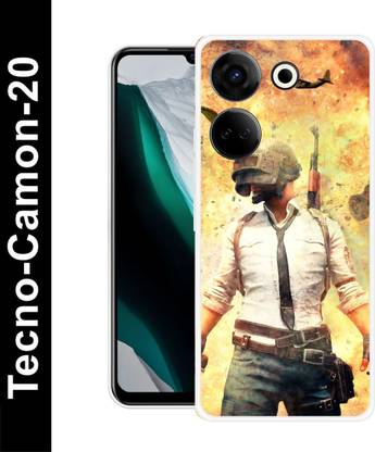 TMPBAGRU Back Cover for Tecno Camon 20 , PUBG, GAME, PLAYERUNKNOWNBATTLEGROUNDS