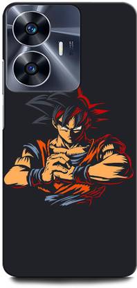ORBIQE Back Cover for Vivo Y02T GOKU, DRAGON BALL Z, ANIME, SUPERSAIYAN