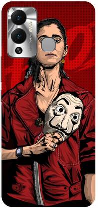 DIKRO Back Cover for Infinix HOT 12 Play, NAIROBI, MONEY, HEIST, ACTRESS