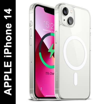 Gripp Clear Mag-Safe Shock Absorbent Back Cover for Apple iPhone 14 | iPhone 13