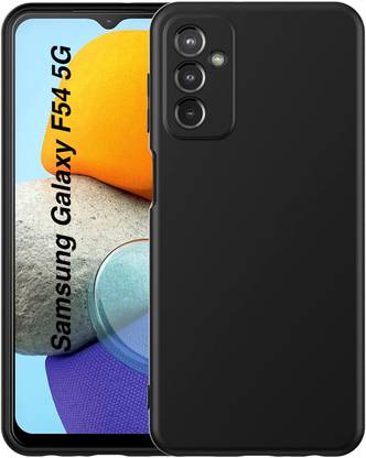MobiLooks Back Cover for Samsung Galaxy F54 5G, Hybird Liiquid Silicone Soft Anti shock Case
