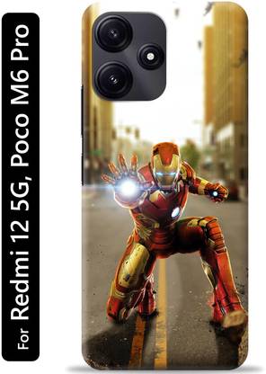 Loffar Back Cover for Poco M6 Pro 5G