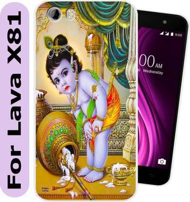 SmartGoldista Back Cover for Lava X81 4G