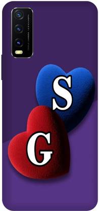 Phone Milaley.com Back Cover for VIVO Y20G, V2037, SG, SLOVESG, NAME, ALPHABET, SGLOVE, HART