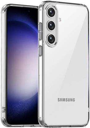 MSCC GLOBAL Back Cover for Samsung S24+ / S24 Plus | Metallic Buttons, Shockproof, Lightweight