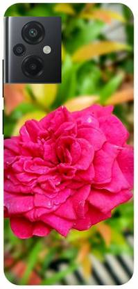 FRONK Back Cover for POCO M5, MZB0CEZIN, RED, ROSE, ROSES, FLOWER
