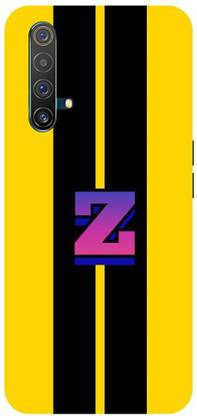 Wall Art Back Cover for REALME X50 Pattern, Z Letter, Stylish Z Printed