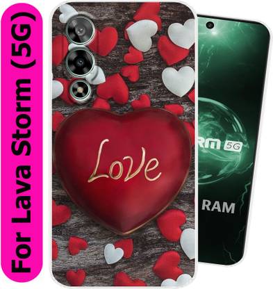 SmartGoldista Back Cover for Lava Storm 5G