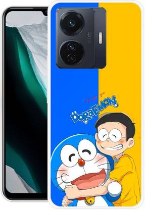GRAFIQE Back Cover for IQOO Z6 Pro 5G DORAEMON, NOBITA, CARTOON, FUNNY, CUTE, DORAEMON, DOREMON