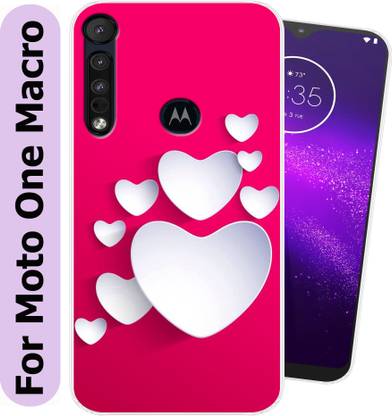SmartGoldista Back Cover for Moto One Macro