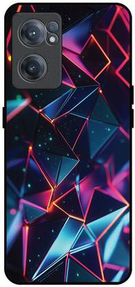 leeon Back Cover for OnePlus Nord CE 2 5G, 3D Abstract Polygon
